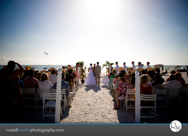 Honeymoon Island Beach Wedding Photographer