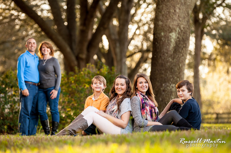 Ocala Family Portrait, Natural Light Portraits