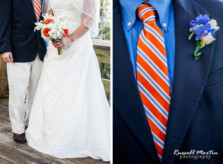 Florida Gators, Wedding, Gainesville wedding Photographer, Photography, orange and blue wedding