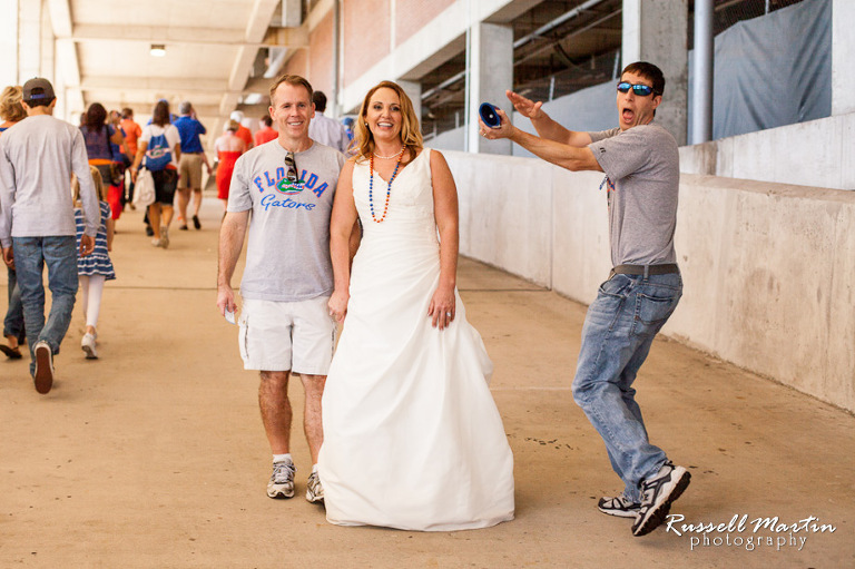 Florida Gators Wedding, Gainesville wedding Photographer, Photography, Swamp Wedding, Tailgate Reception