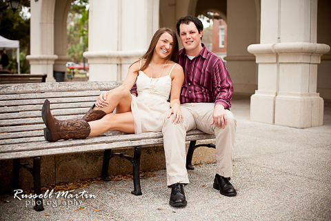 St Augustine Engagement Portrait