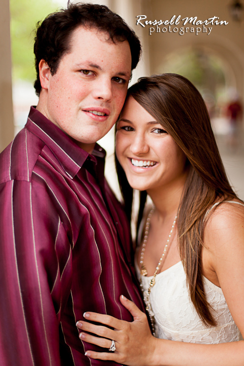 St Augustine Engagement Portrait