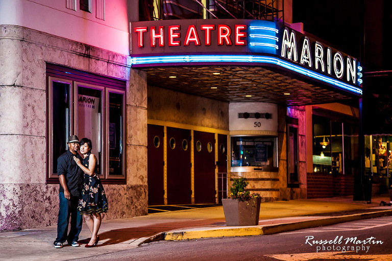 Ocala Engagement Portrait Photographer, Downtown Ocala