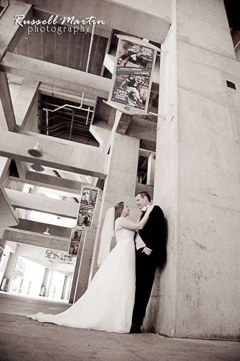 Gainesville Wedding Photographer, THe Swamp wedding, Stadium, UF