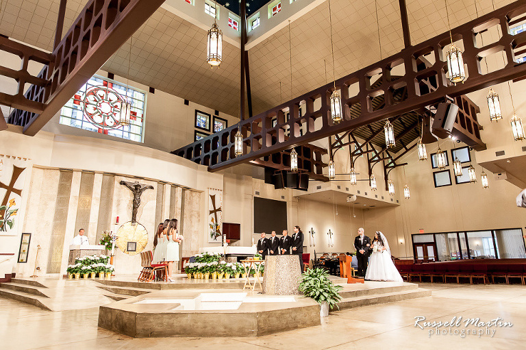 Queen of Peace Wedding Ceremony