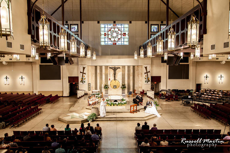 Queen of Peace Wedding Ceremony