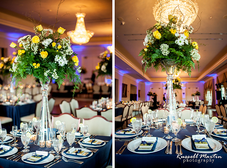 Golden Ocala Floral Centerpiece