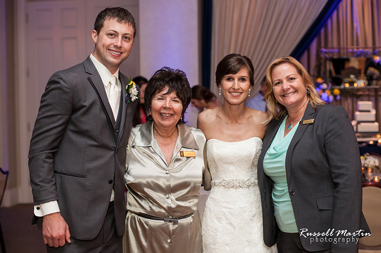 Golden Ocala Wedding reception