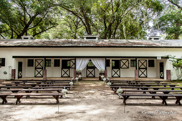 Ocala Barn Wedding Ceremony