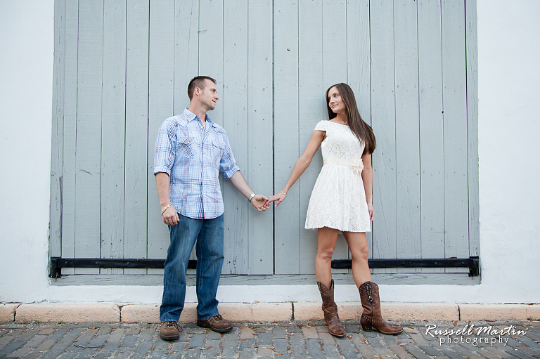 St Augustine Engagement Portrait