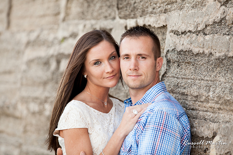 St Augustine Engagement Portrait