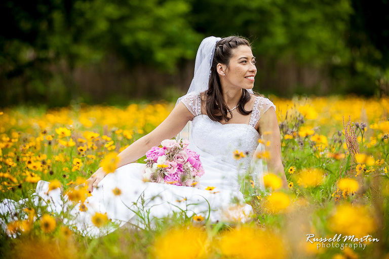 Baughman Center Bridal Portraits