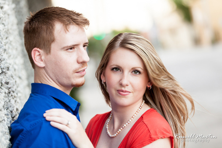 Downtown Ocala Engagement Portrait Photographer