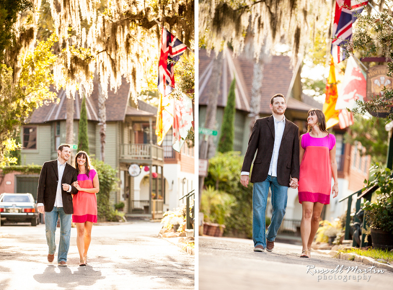 St Augustine Engagement Portrait