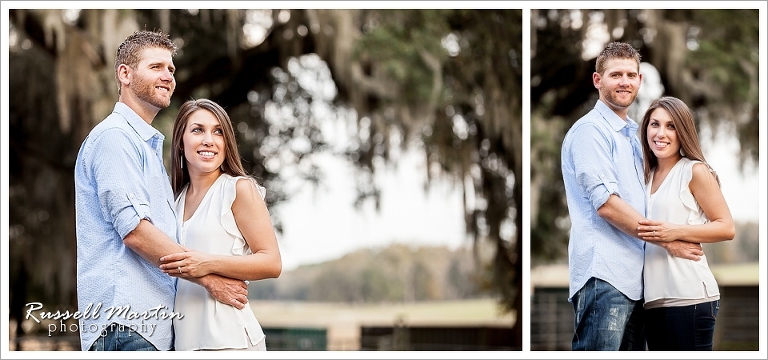 Lakeside Ranch Engagement Portrait