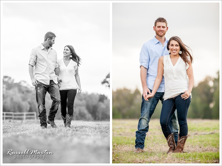 Lakeside Ranch Engagement Portrait