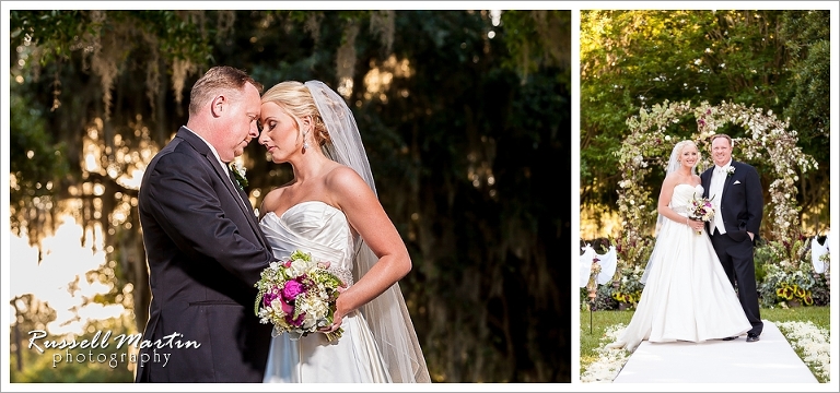 Bride and Groom Portrait, Golden Ocala, Wedding Photography