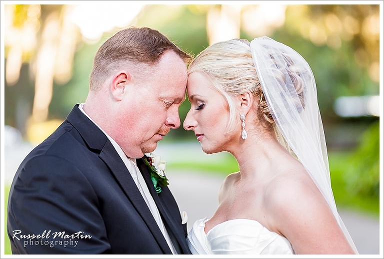 Bride and Groom Portrait, Golden Ocala, Wedding Photography