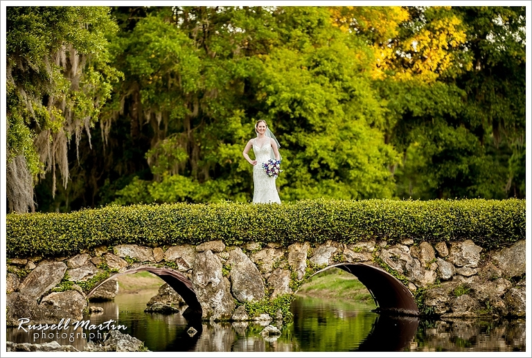 Haile Plantation, Queen of Peace, Wedding, bridge, water, reflection