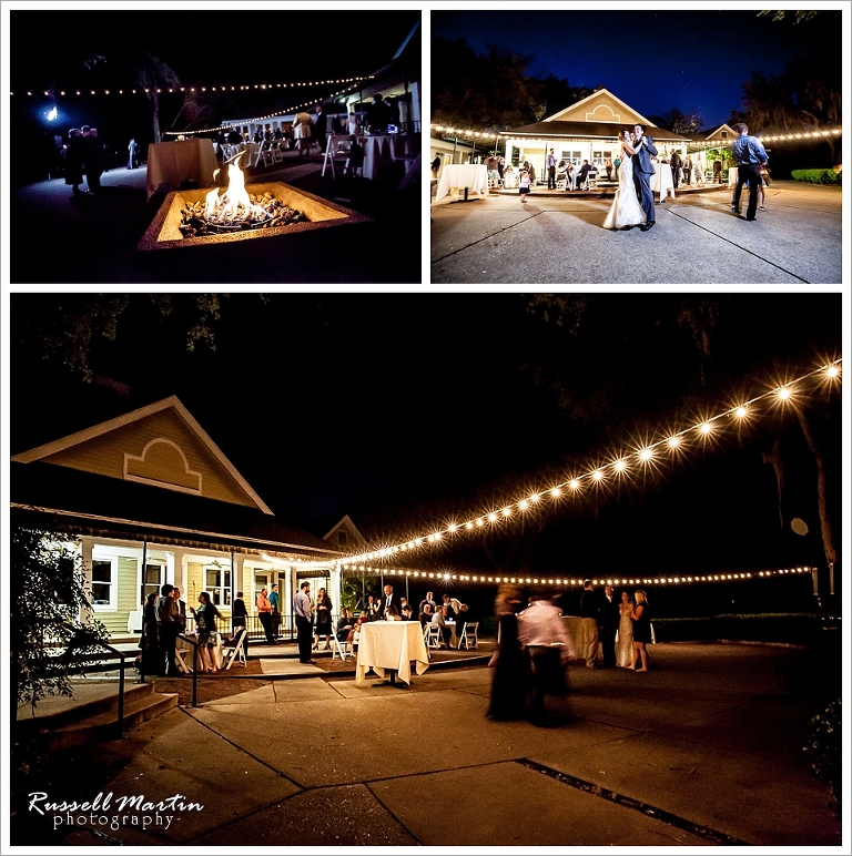 Haile Plantation, Wedding, market lights