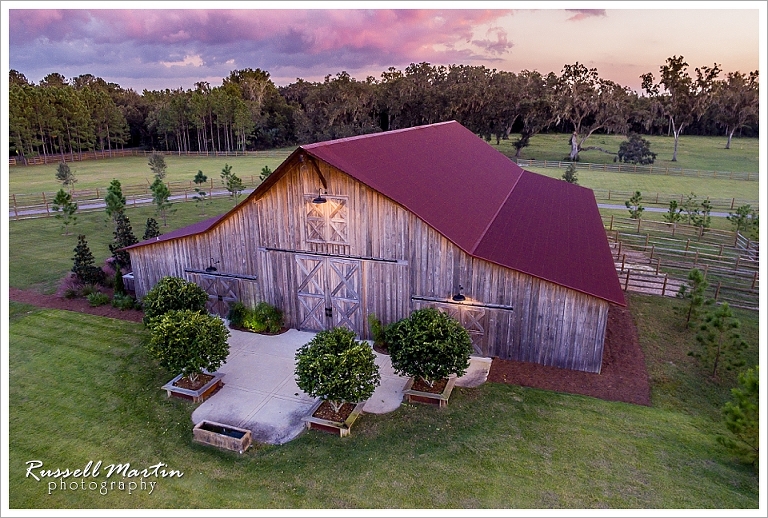 Aerial Drone Photography, Barn, Aerial, Drone, Ocala, sunset