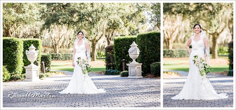 Golden Ocala, First Look, Bridal Portrait