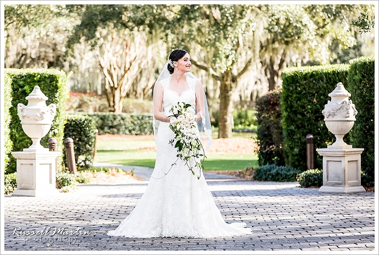 Golden Ocala, First Look, Bridal Portrait
