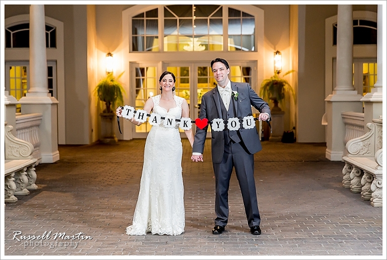 Wedding Thank you Photo