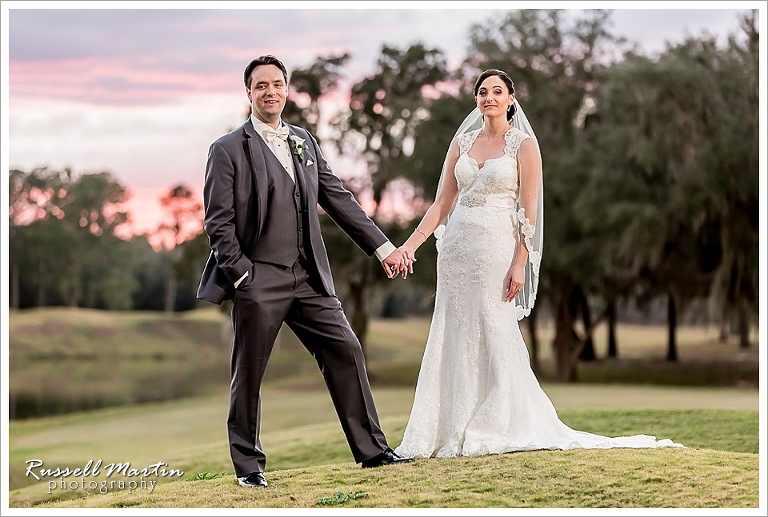 Golden Ocala, Bridal Portrait, sunset