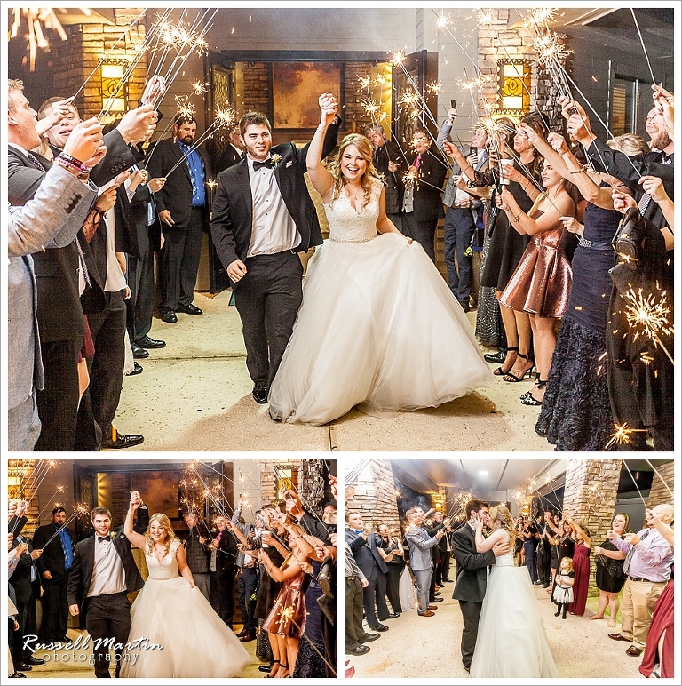 Black Diamond Ranch, wedding, sparklers